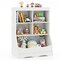 34.5" Kids Bookshelf with 5 Bins for Playroom and Living Room - 26.5" x 16" x 34.5" (L x W x H)